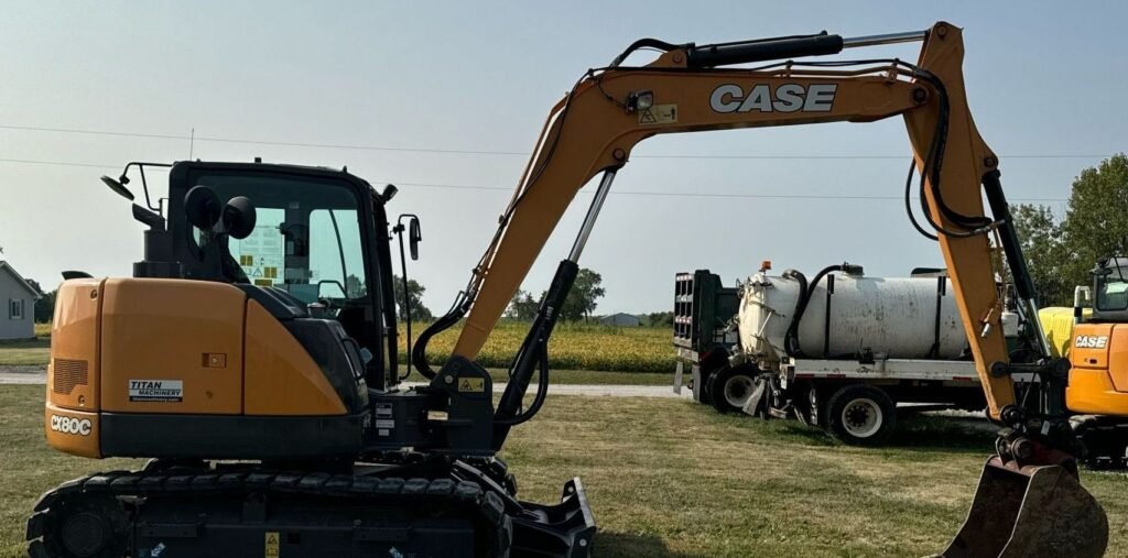 2020 Case CX80C excavator