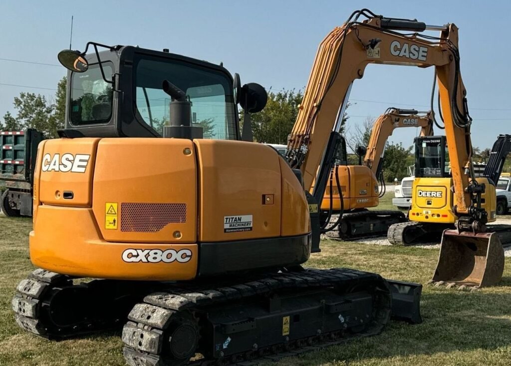 2020 Case CX80C excavator